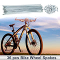 Bicycle Spokes Nipple Replacement Set 249mm Carbon Steel for All Makes (2010–2010)