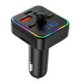 Wireless FM Transmitter MP3 Player with USB A & C Charger for Universal Use