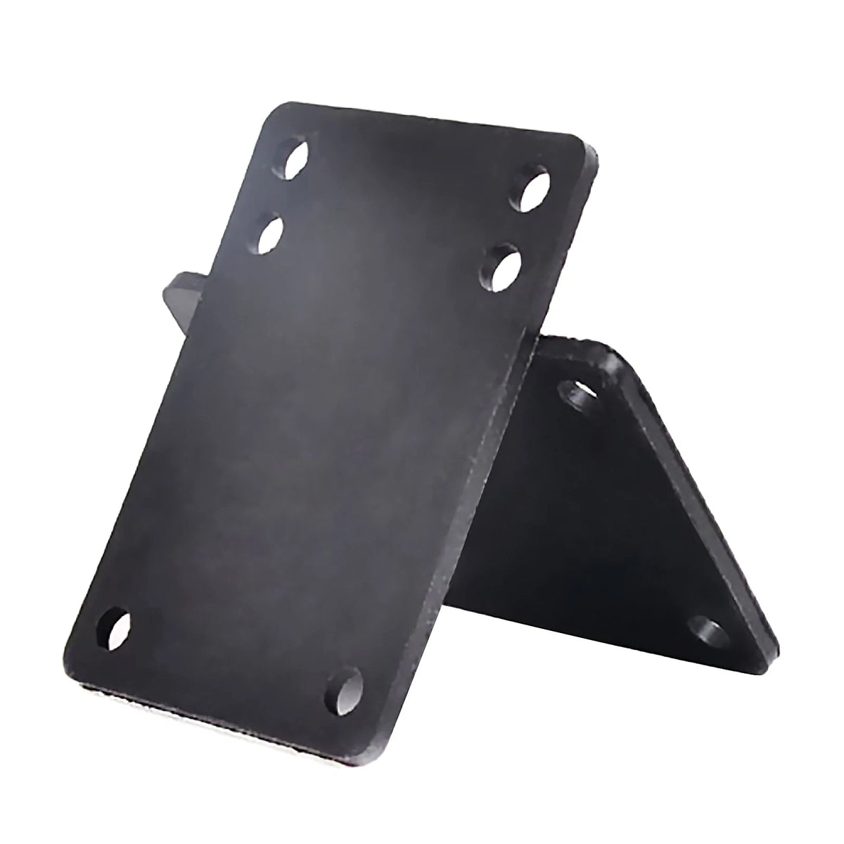 Set of 2 Black 3mm Soft Skateboard Riser Shock Pads for Longboard
