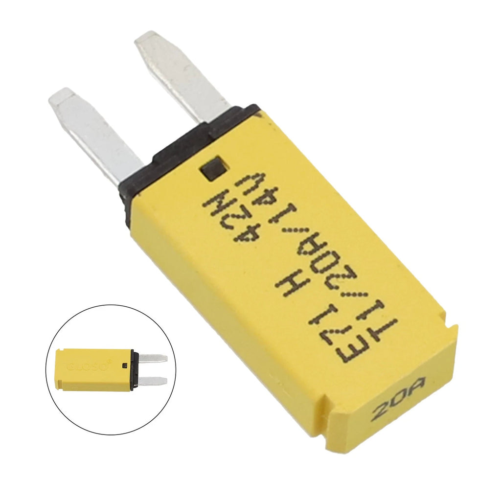 Resettable Circuit Breaker Blade Fuse for MINI (12V)