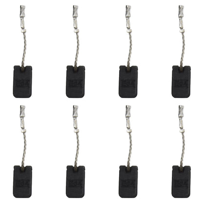 Set of 8 Carbon Brushes for Motor 5x10x16mm