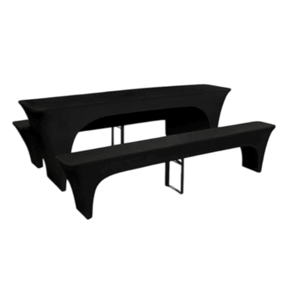 Table Cover Set for Event Use (Includes 1 Cover & 2 Chair Covers)
