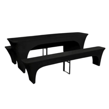 Table Cover Set for Event Use (Includes 1 Cover & 2 Chair Covers)