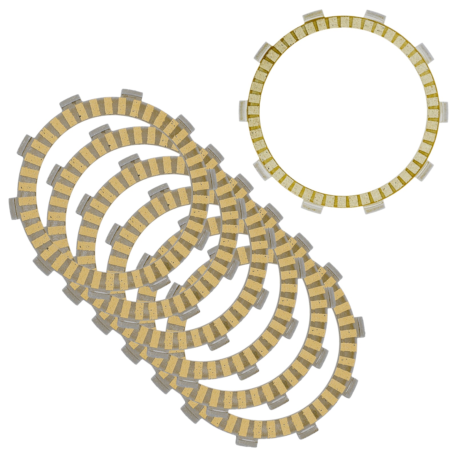 Clutch Friction Plates Replacement for Honda CM450C Custom (1982–1982)