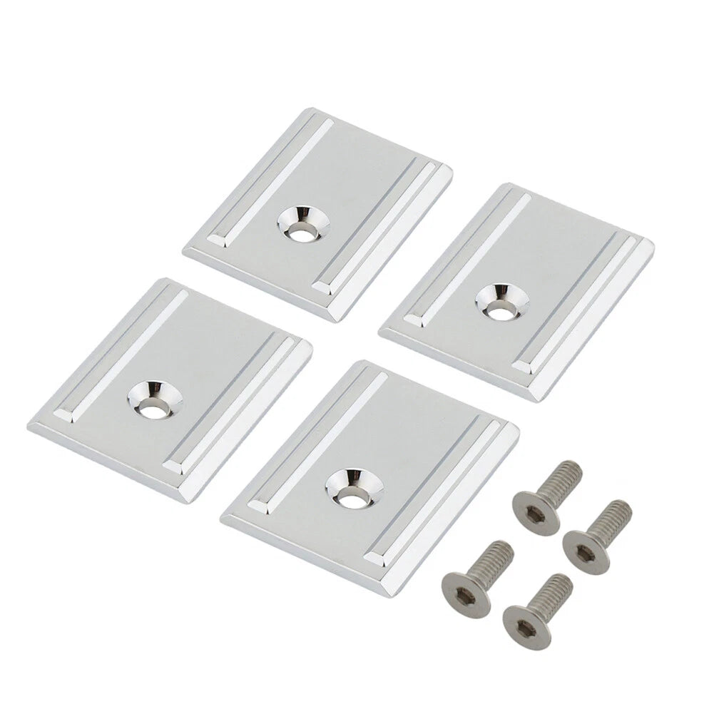 4X Motor Engine Decorative Cover Kit for Yamaha V-Max 1200 (1994–2007)