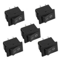 10Pcs SPST ON/OFF Rocker Switch 2 Pin DC 12V 16A