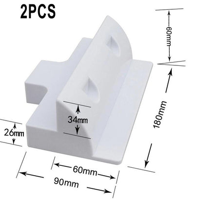 Set of 4 Solar Panel Mounting Brackets for Flat Roof