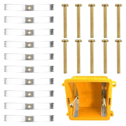 Junction Box Clip Kit for Professional Electrician Use (Corrosion-resistant Iron)