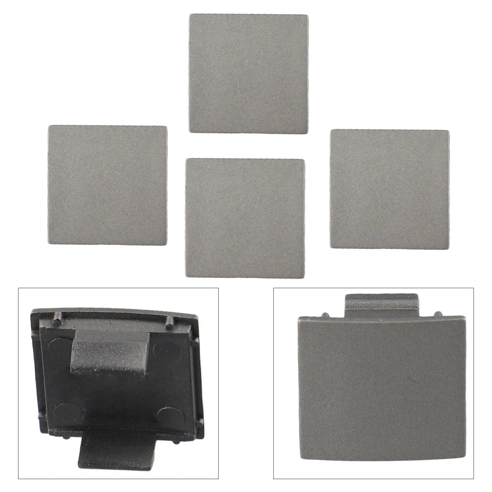 Grey Door Panel Covers for BMW 7 Series E65 E66 (2002–2008)