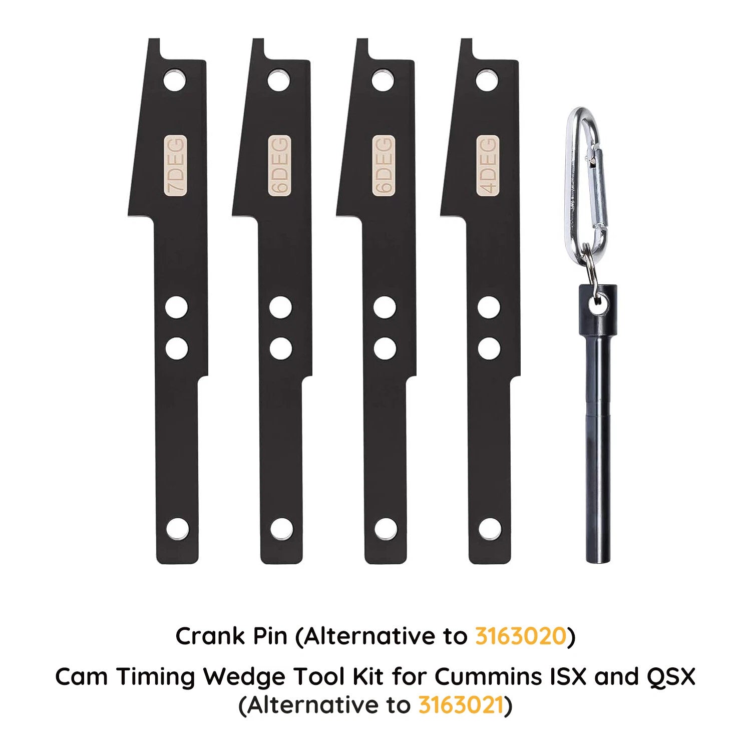 Timing Injector Cam Gear Puller Tool Kit for Cummins ISX QSX (2007–2023)