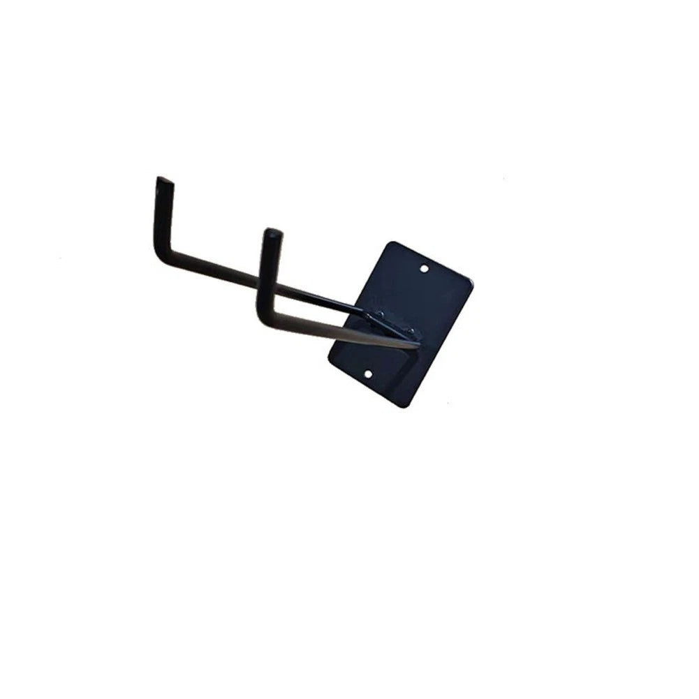 Garage Tool Organizer Rack Wall Mount with Metal Hooks for Garden Tools