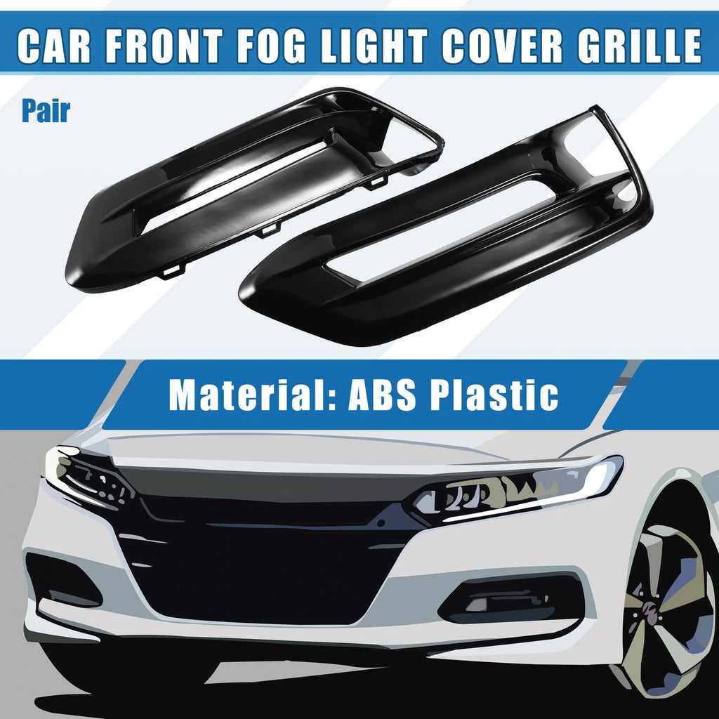 Front Left Right Fog Light Grille Cover Replacement for Honda Accord (2018–2020)