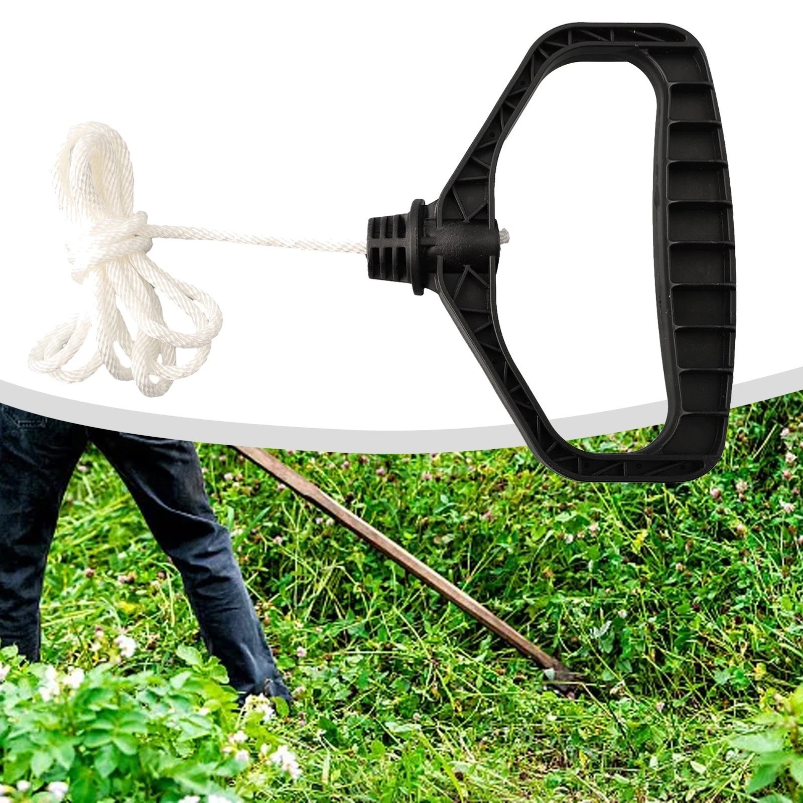 Puller Handle Cord Grip for ATV Snowmobile Blower Mower
