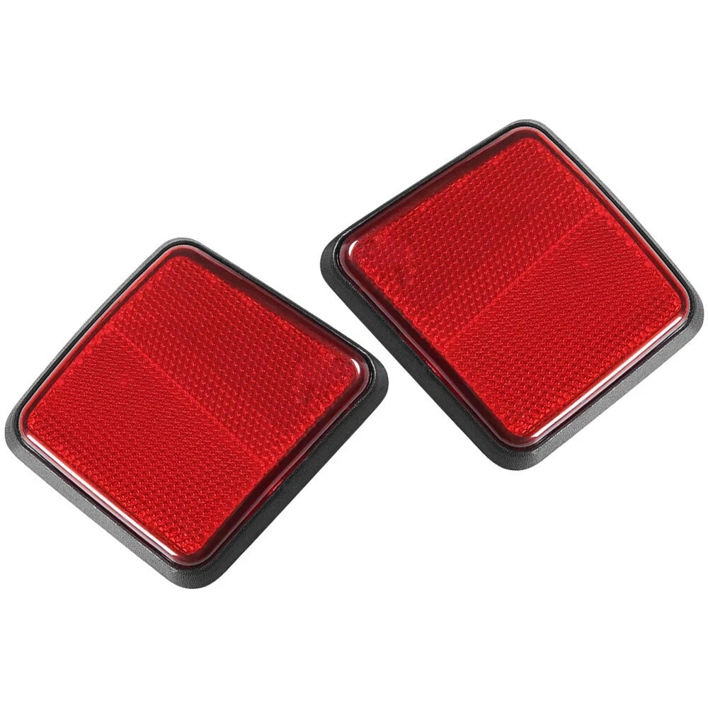 Pair Rear Bumper Reflector Left & Right For Ford Escape 2005 2006 2007 Red