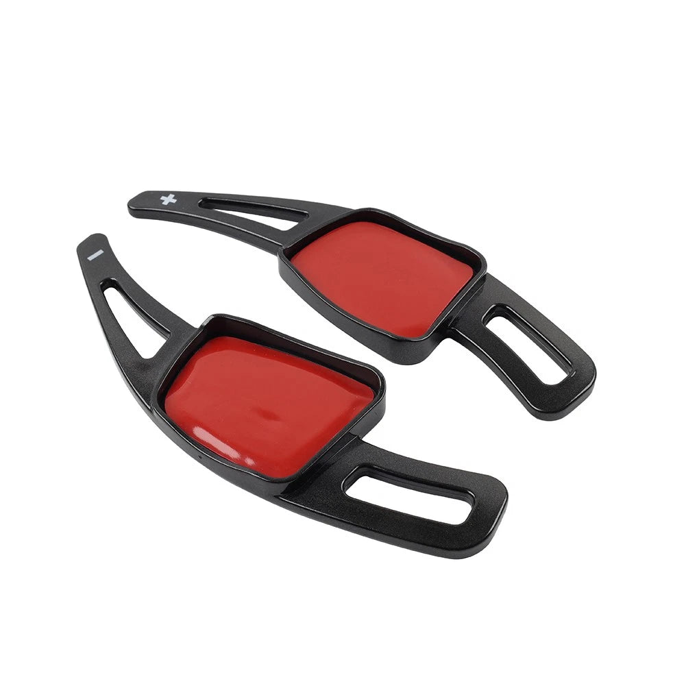 Steering Wheel Paddle Shifter Extension for Audi A3 A4 A5 Q3 Q5 Q7 Q8 (2010–2023) Black