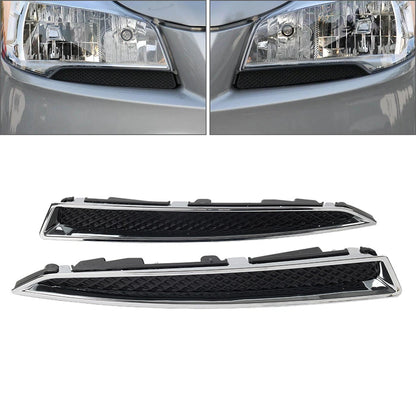 2X Front Headlight Lower Trim Moulding for Ford Escape (2013–2016) DV45-8229-AA, DV45-8228-AA