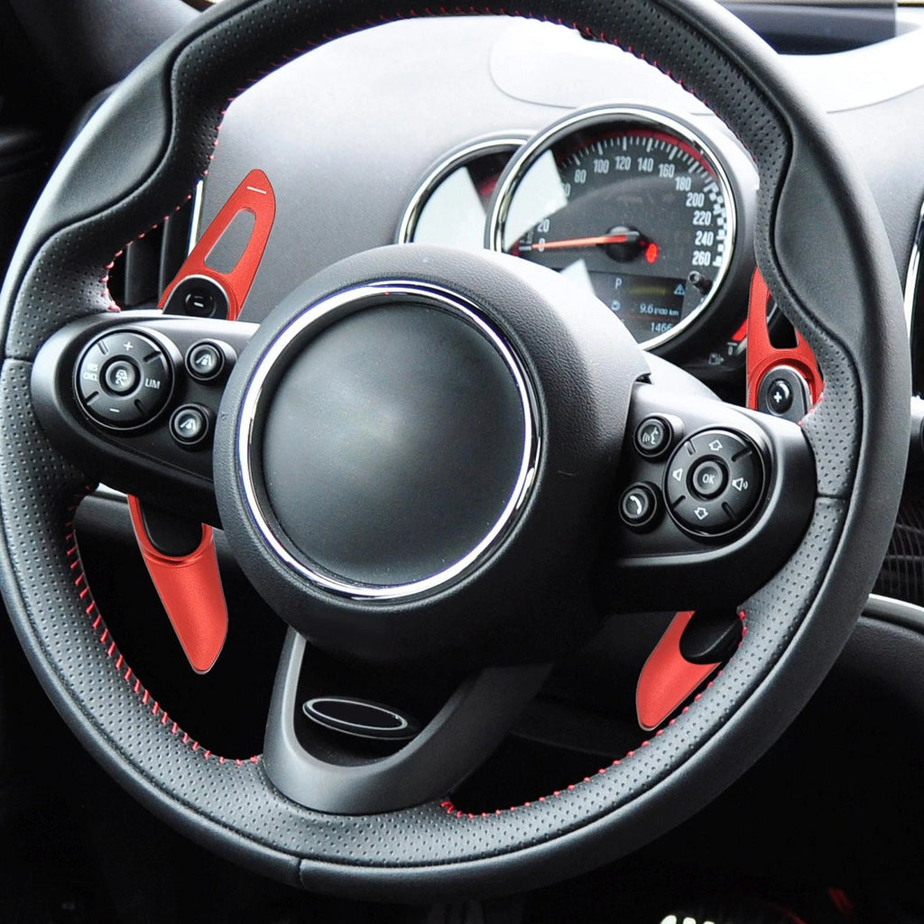 Steering Wheel Shift Paddle Extension Covers Pair for BMW Mini Cooper (2014–2021)