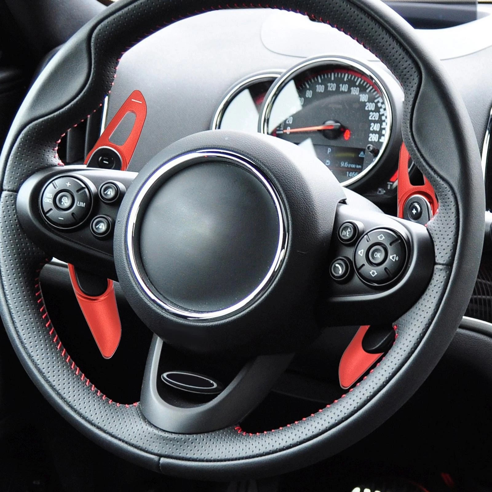 Steering Wheel Shift Paddle Extension Covers Pair for BMW Mini Cooper (2014–2021)