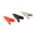 Set of 3 Copper Test Clip Clamps 10A for Electrical Testing