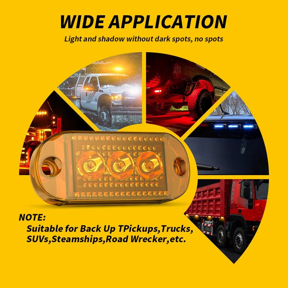LED Clearance Light for Trucks Trailers (12V 24V)