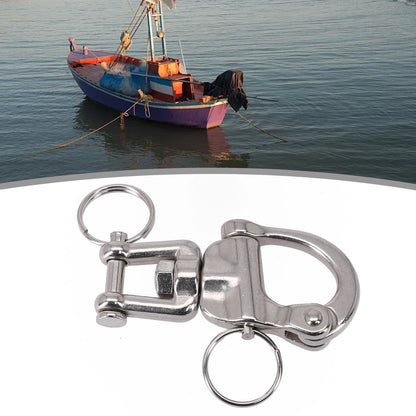 316 Stainless Steel Jaw Swivel Snap Shackle for Various Applications