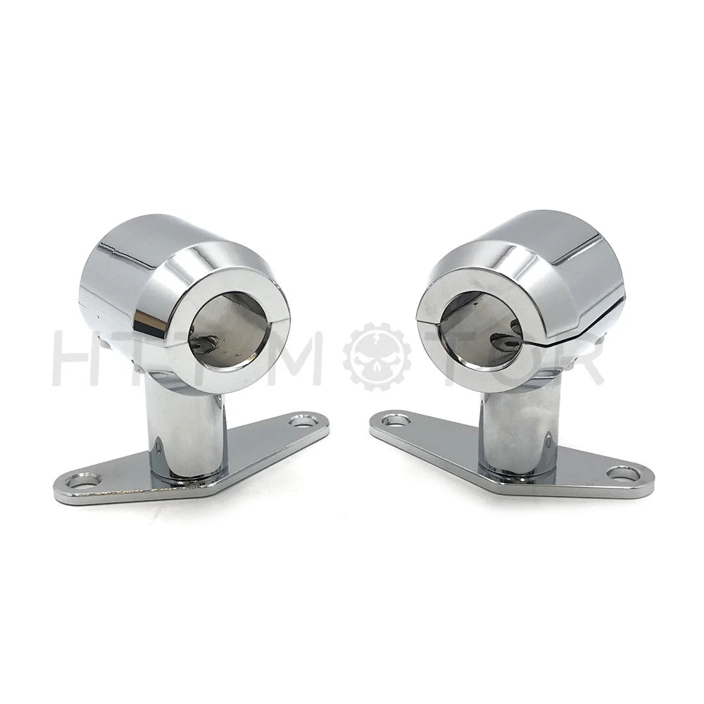 Chrome Springer Front Set with Fender Tabs for Harley Chopper XL (8 Over)