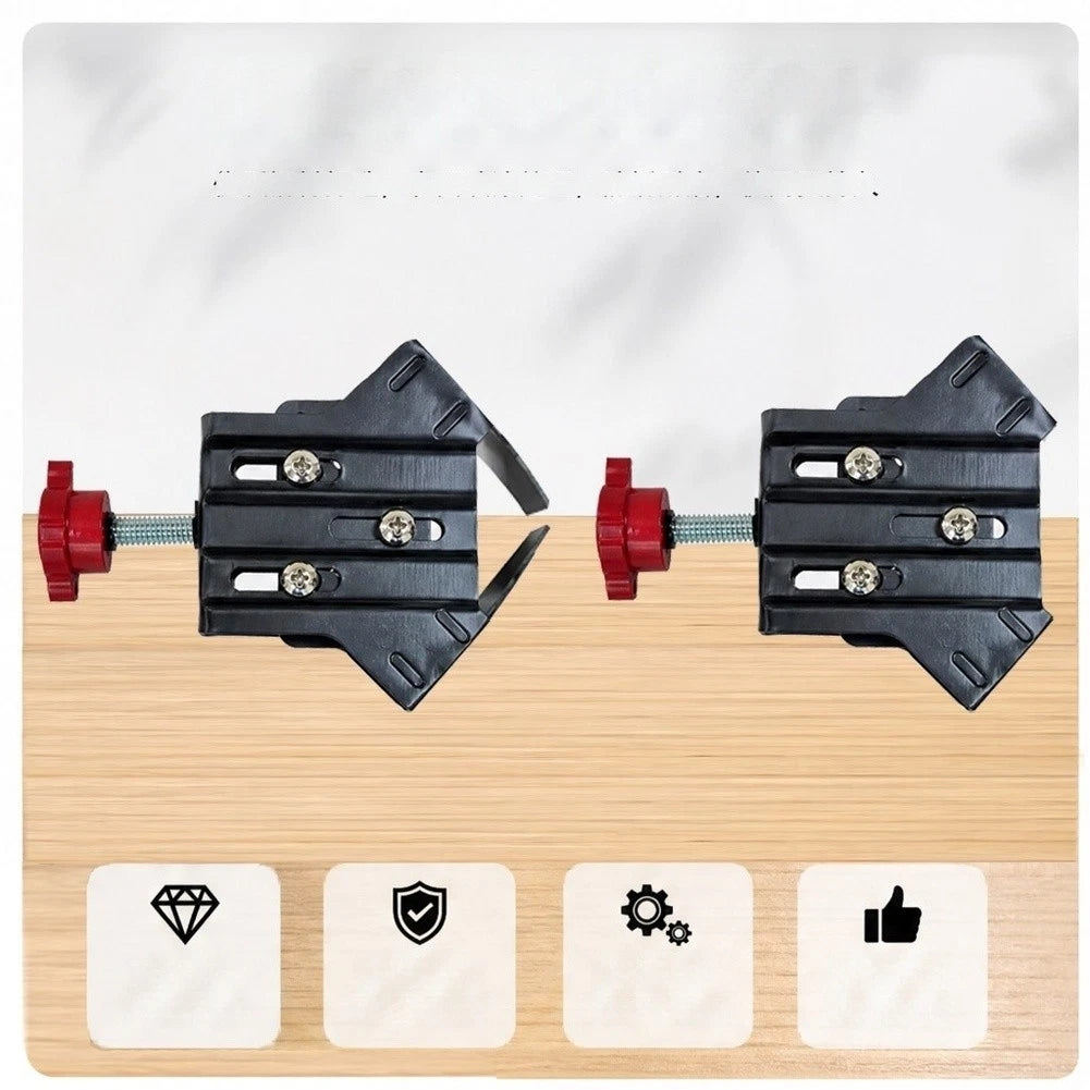 90 Degree Corner Clamp for Accurate Cabinet Making Tasks