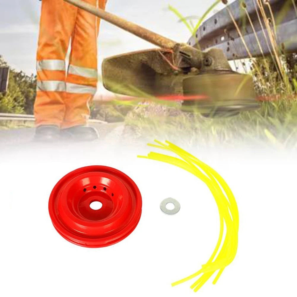 Trimmer Head for Lawn Mowers (Aluminum, Cutting Efficiency)