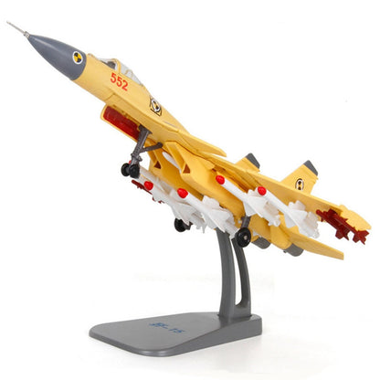 J-15 Alloy Simulation Military Fighter Aircraft Model