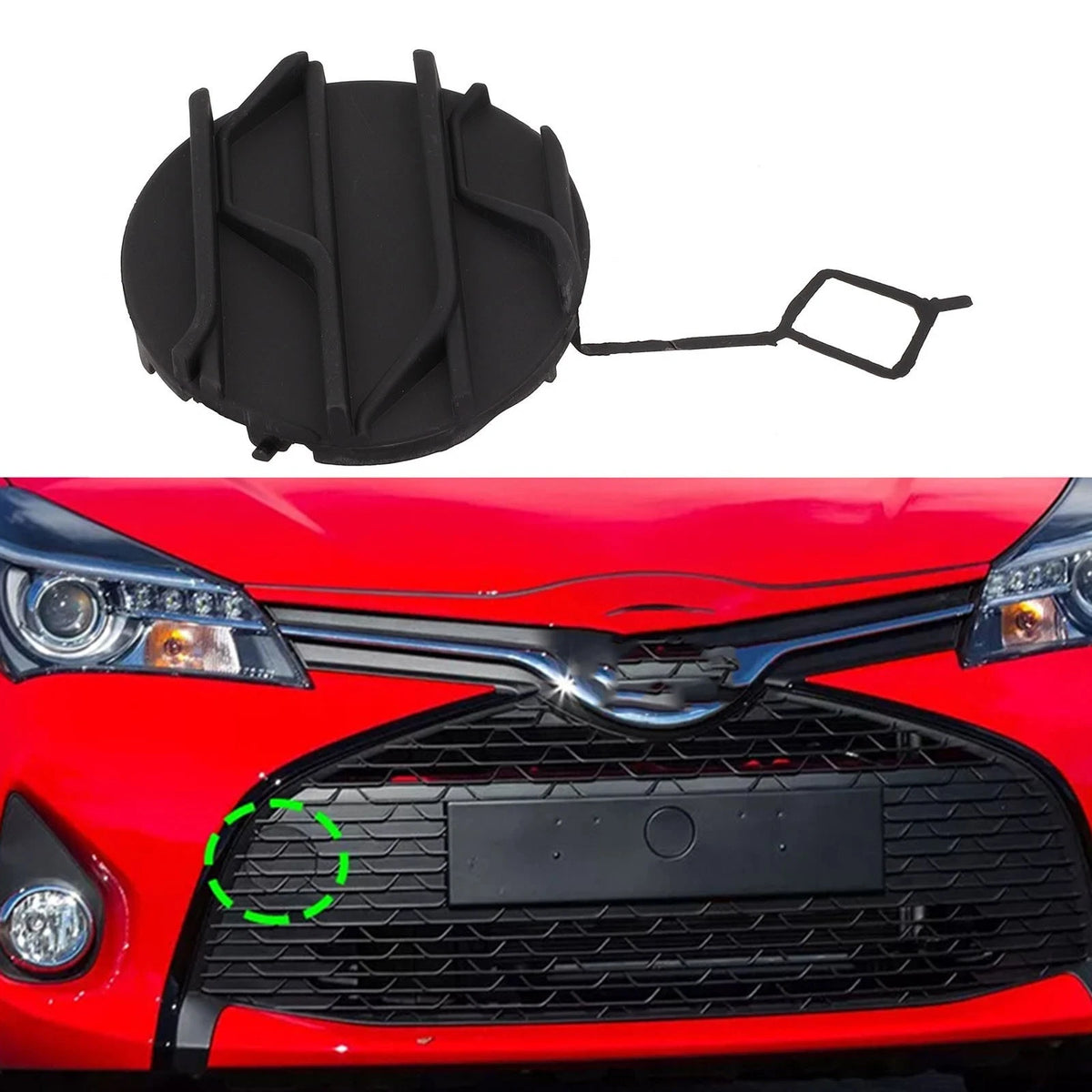 Eye Cover Cap for Toyota Yaris III (2014–2017)