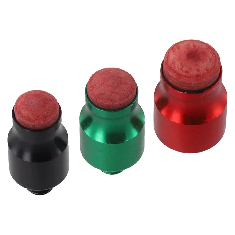 3Pcs Cowhide Tips For Paintless Dent Repair Hammer M8 Thread Knockdown Head Set