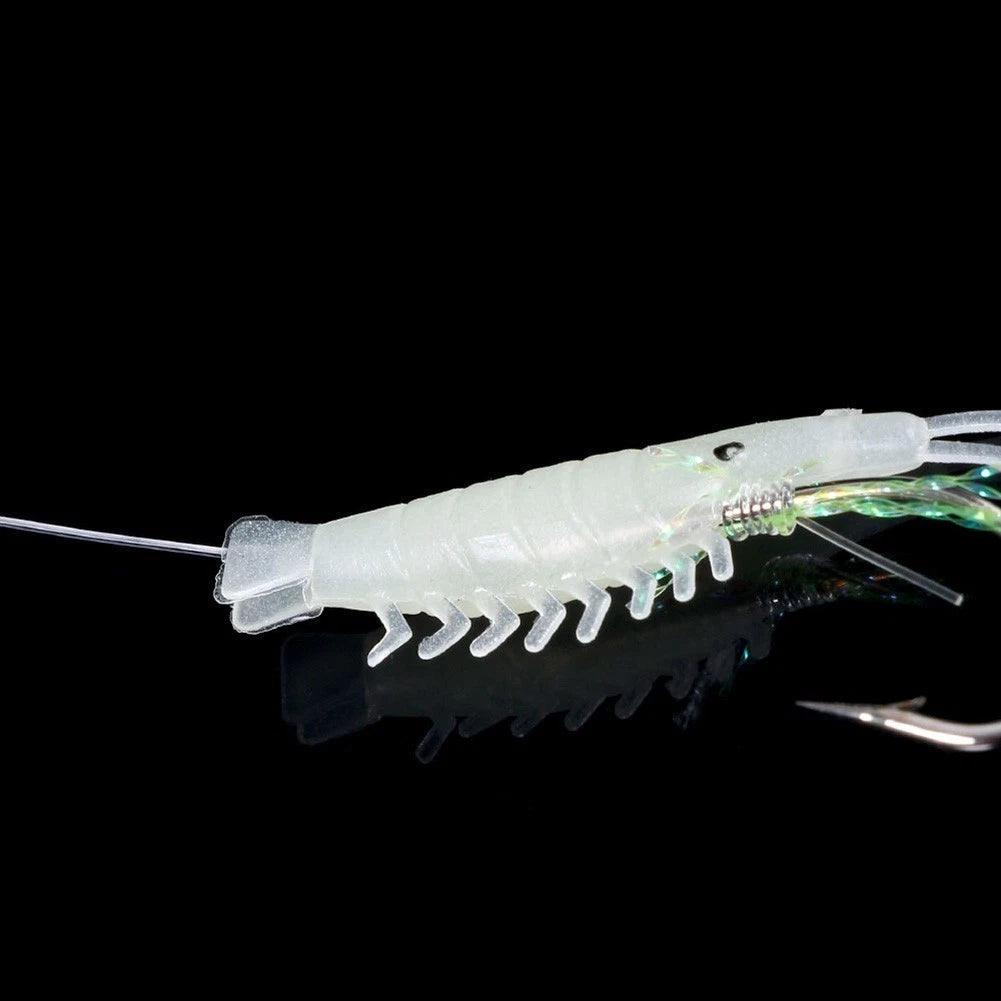 Artificial Bait Shrimp Hook Fishing Lure for Luya Soft Bait