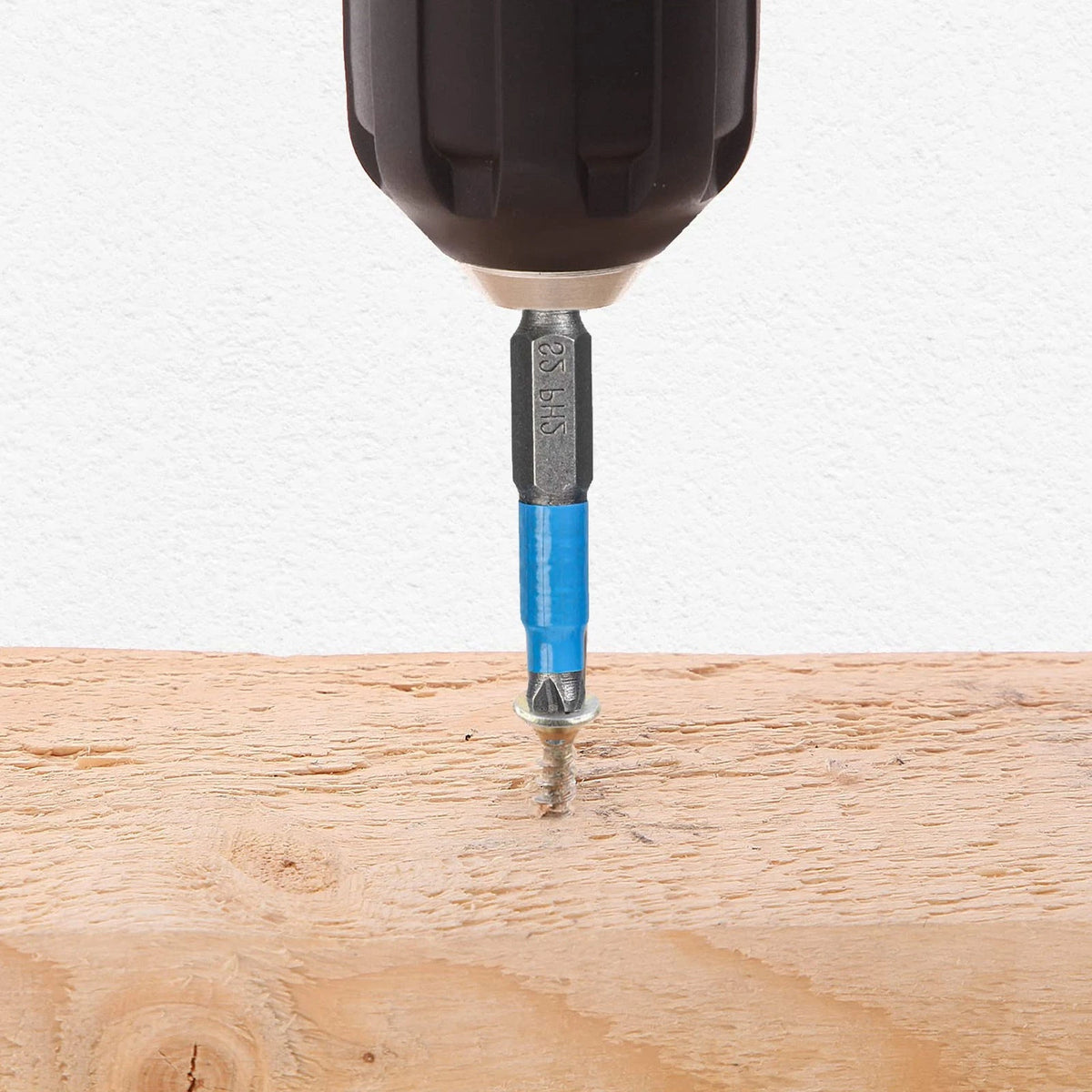 Set of 6 Magnetic Hex Shank Anti-slip 50mm Screwdriver Drill Bits