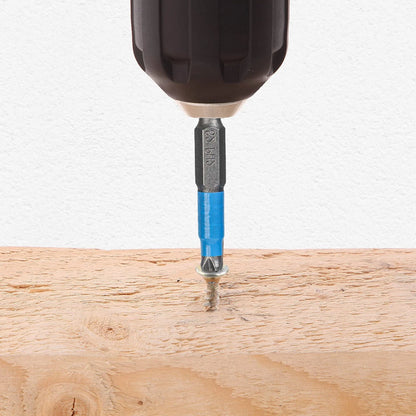 Set of 6 Magnetic Hex Shank Anti-slip 50mm Screwdriver Drill Bits