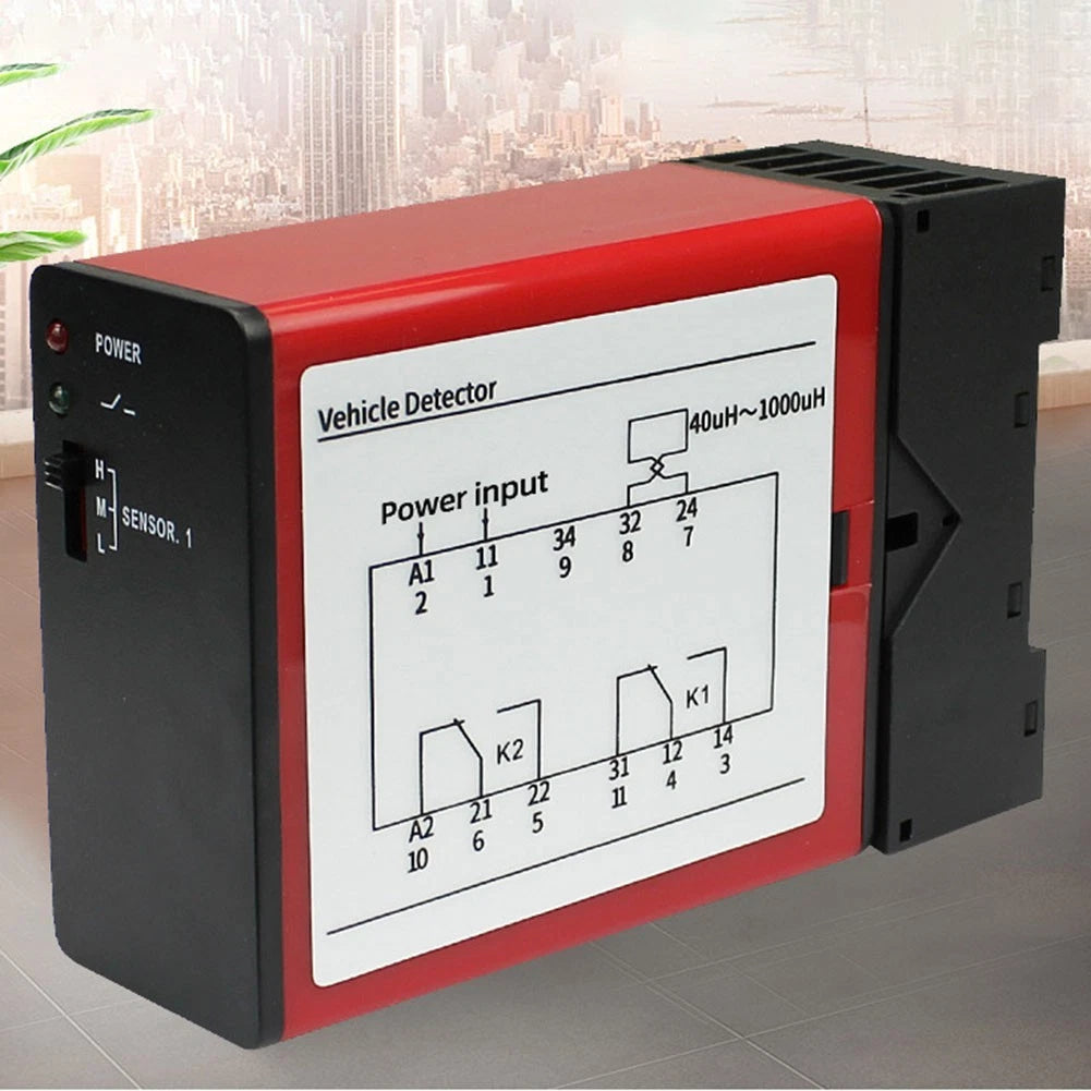 Single Channel Loop Detector 240V for Gate and Parking Entrance