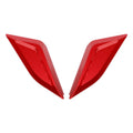 CNC Mirror Block Off Plates Red for Ducati Panigale V4 (2018–2023)