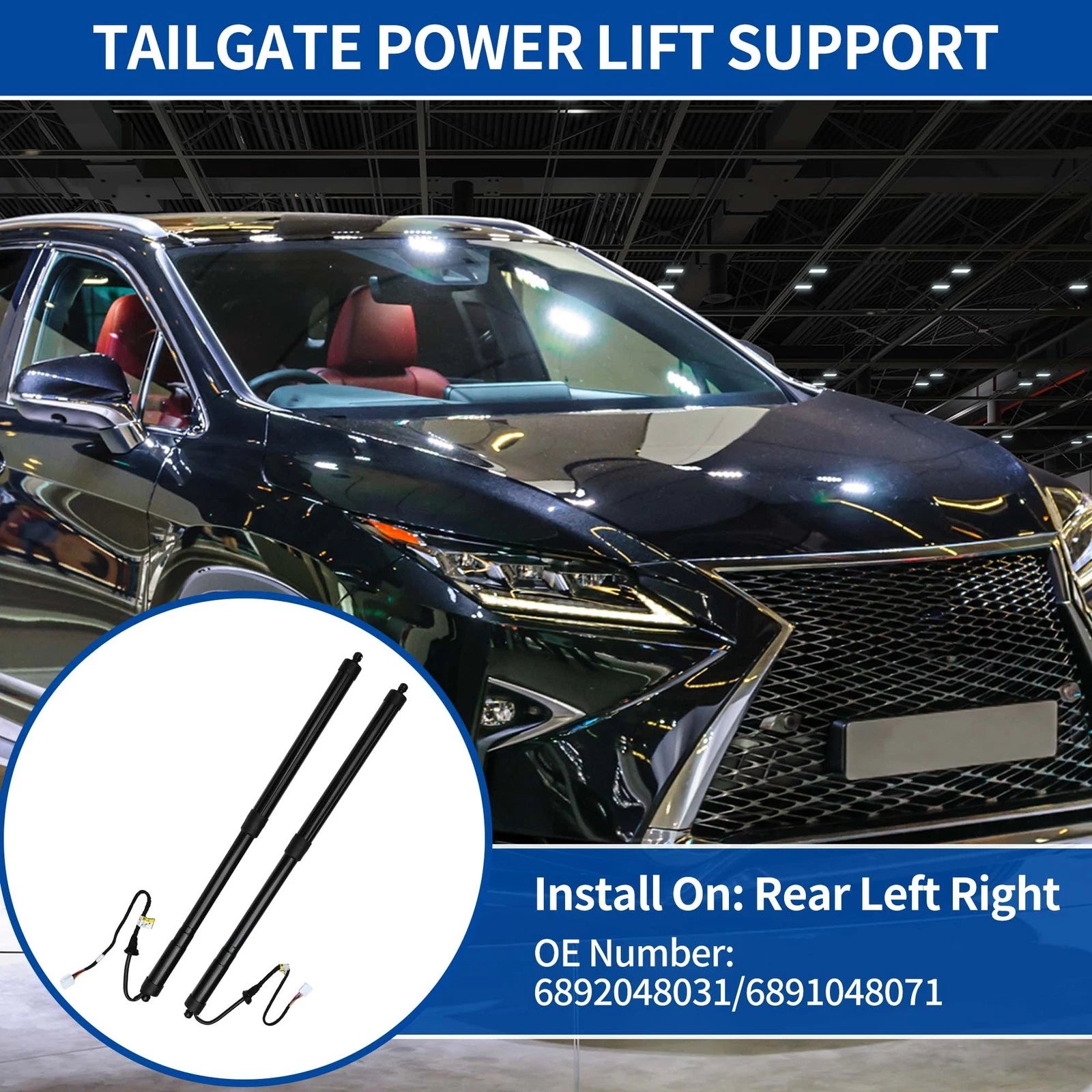Rear Tailgate Power Lift Support Replacement for Lexus RX 350 450h 3.5L (2016–2021)