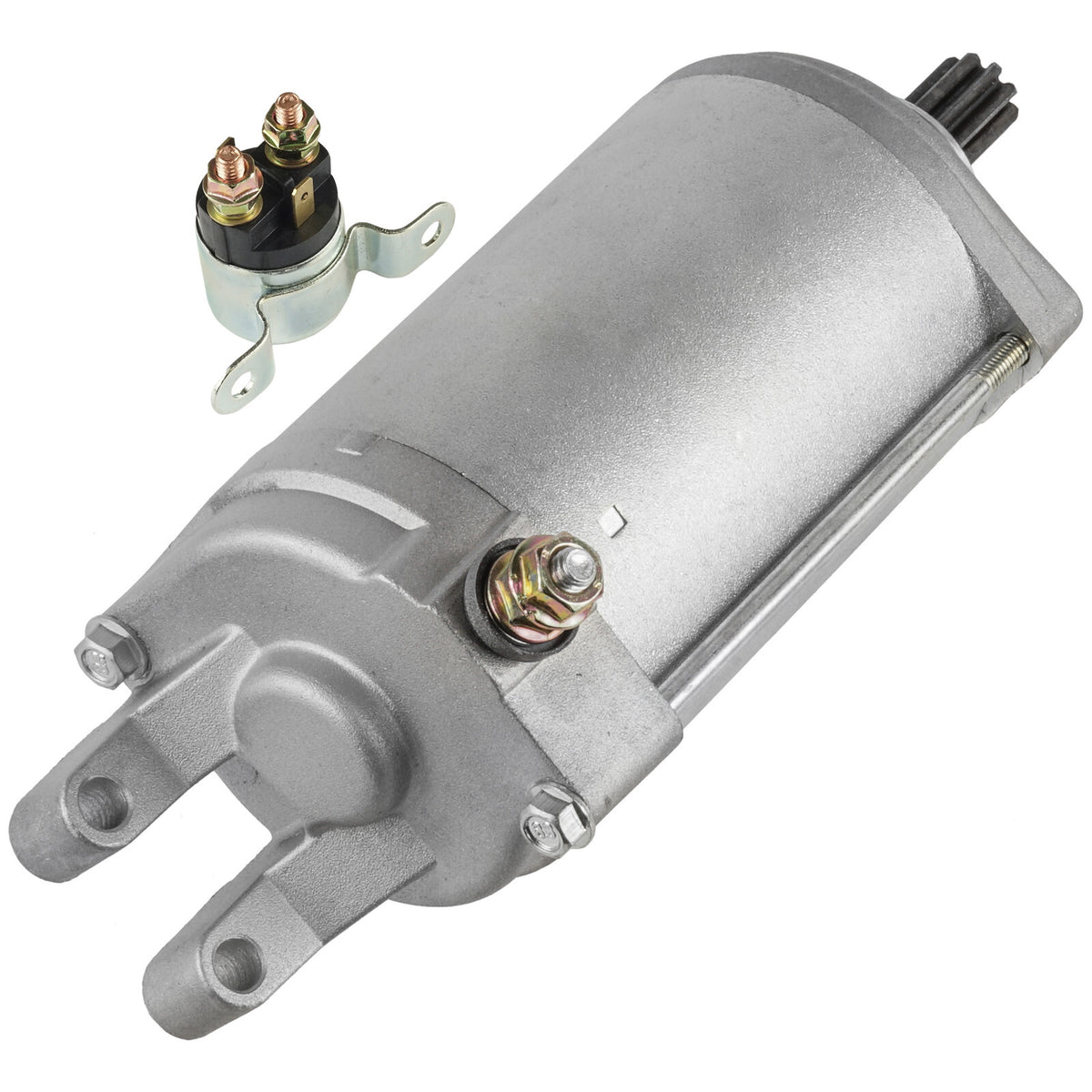 Starter Motor and Relay Solenoid Replacement for CanAm DS650 (2004–2007)