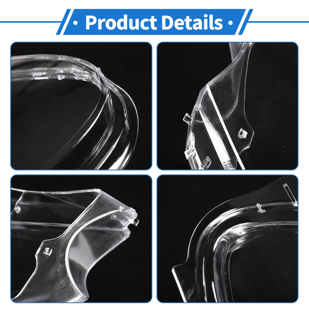Headlight Lens Cover for Porsche Macan (2014–2018) PC Clear