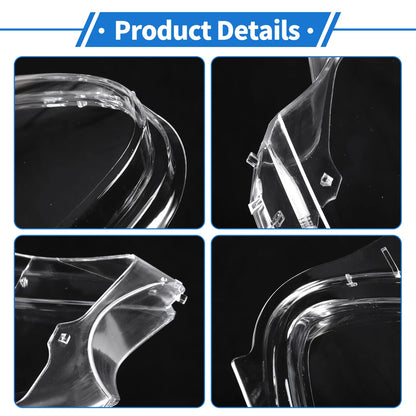 Headlight Lens Cover for Porsche Macan (2014–2018) PC Clear