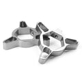 Pair 17mm Moto Fork Preload Adjuster for Universal Fit