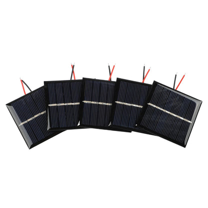 5PCS 45W 3V Solar Panels for Efficient Energy Output