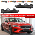 Dynamic Smoked LED Side Mirror Turn Signal Lamp for Volvo XC40 S60 V60 S90 V90 (2018–2023)