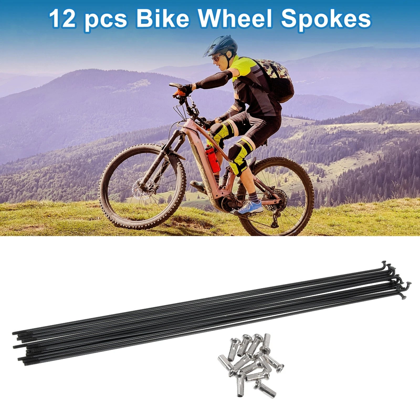 Spoke Nipple Set Stainless Steel 304 for Bicycle (Universal) (14G)