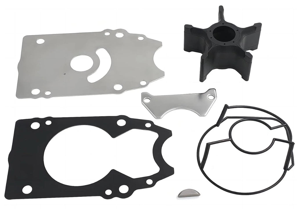 Outboard Water Pump Impeller & Plate for Suzuki 4-S (17461-93J00, 17471-98J01)