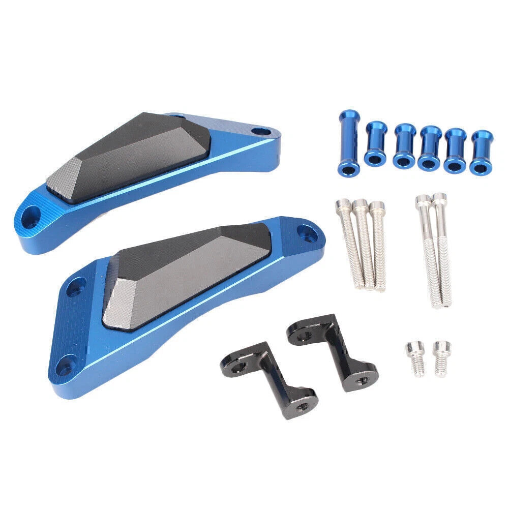 Blue Engine Guard Frame Slider Protector for Yamaha MT-09 2014 2015 2016 2017