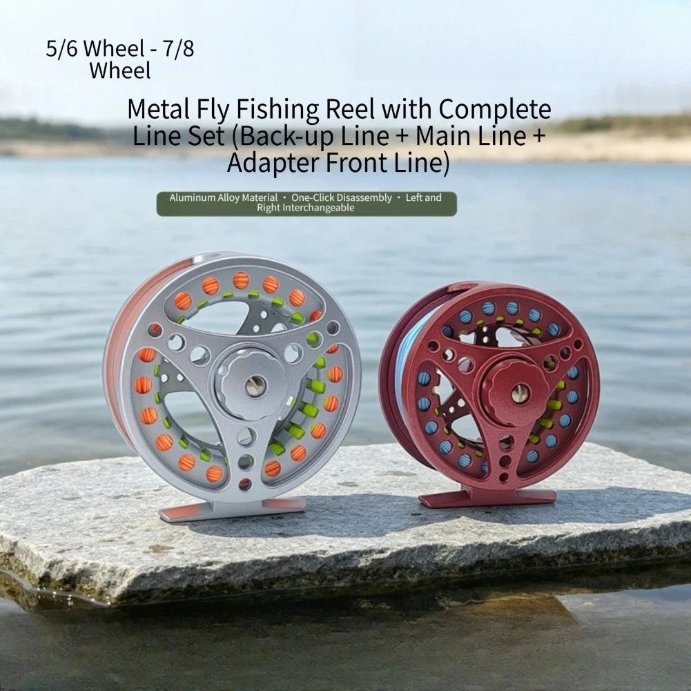 Large Capacity Fly Fishing Reel for