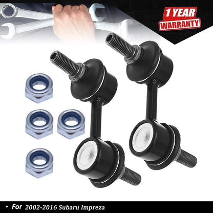 Set of 2 Sway Bar End Links for Subaru Legacy Forester Impreza (2002–2016)