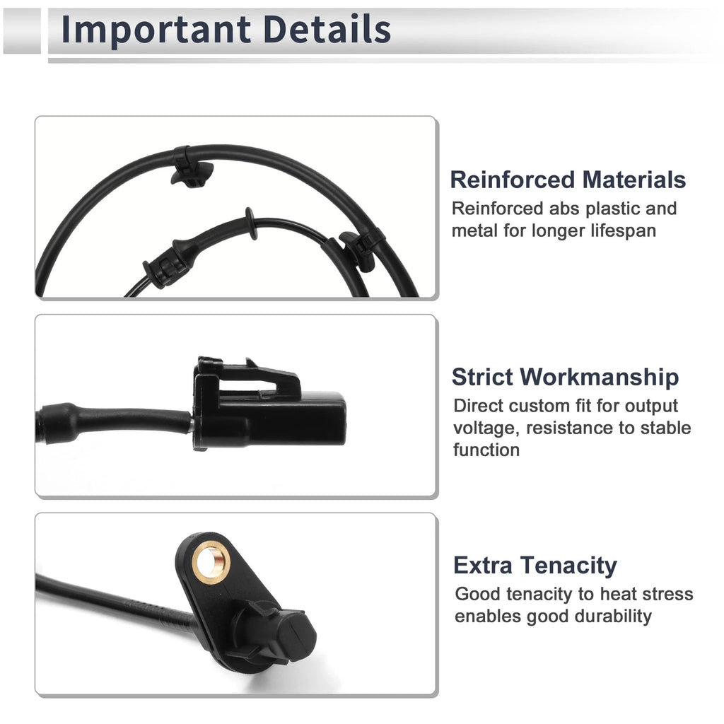 ABS Wheel Speed Sensor Replacement for Hyundai Veloster SE (2011–2014)