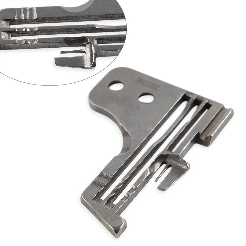 # 202554E 4-Thread Chrome Needle Plate For Pegasus Sewing Machine M752 M852 1PC